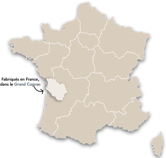 Oyat, Fabriqués en France dans le grand Cognac