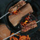 Brochettes asado de veau
