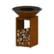 3D - Brasero BBO 78 cognac