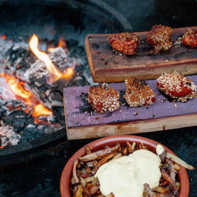 TATAKI DE TRUITE & FRITES