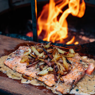 STEAK TRUITE - SAUCE POIVRE