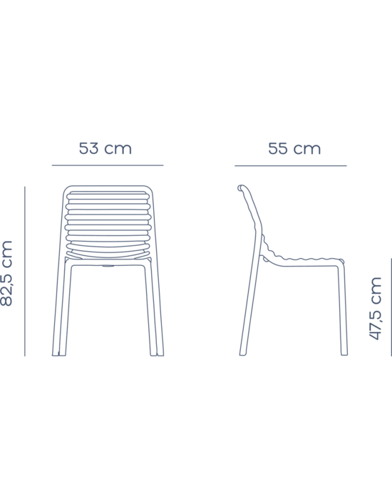 Chaise Bistrot Doga