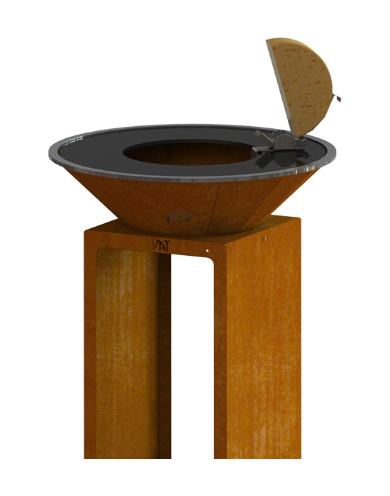 3D Accessoire brasero Support raclette 2