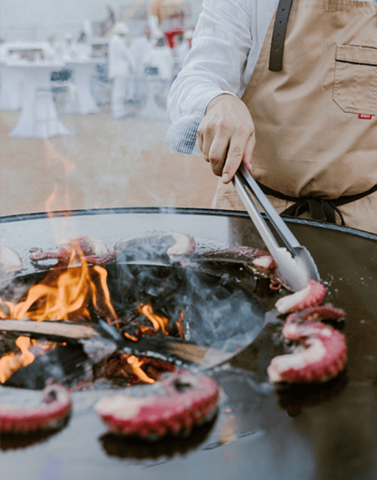 Pince à barbecue