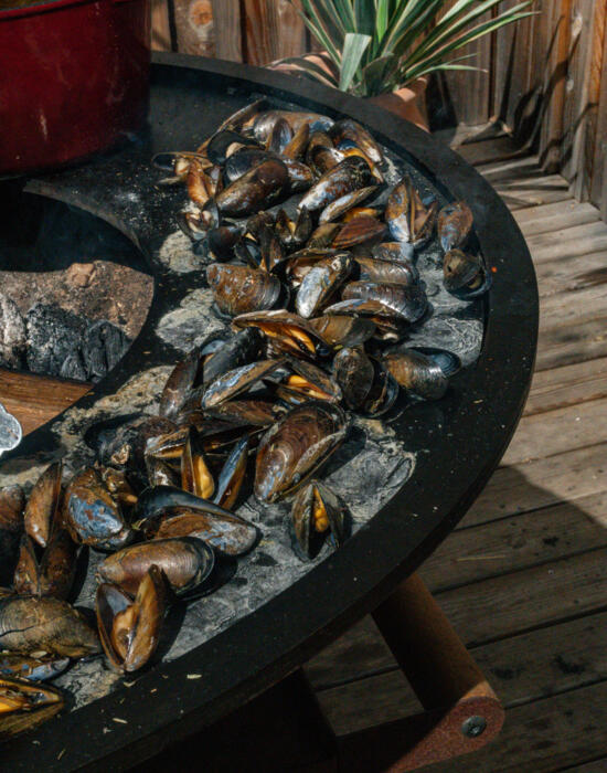 Pâtes au moules & chorizo