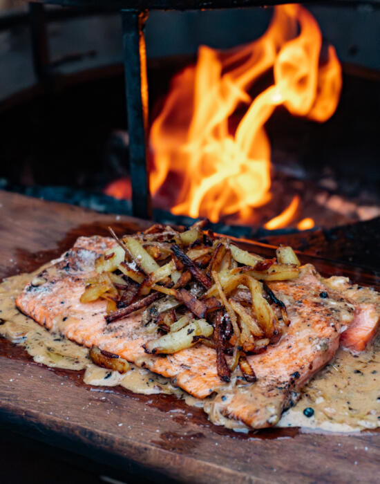 STEAK TRUITE - SAUCE POIVRE